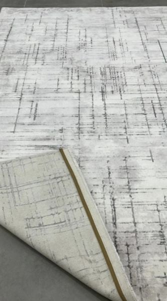 Merinos Country Koleksiyonu 36188 070 Gri Dokuma Modern Salon Mutfak Halısı Yolluk