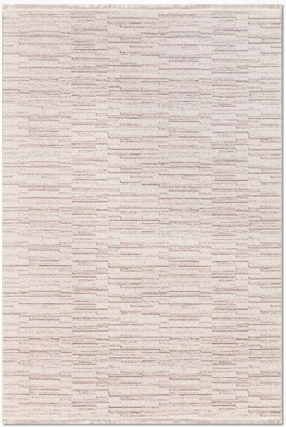 Crea Halı Klein 2317AK Krem Akrilik Dokuma Modern Salon Halısı My Crea Home
