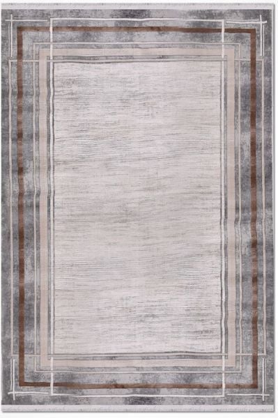 Crea Halı Di Mare DV07 Gri Viskon Akrilik Dokuma Modern Salon Halısı My Crea Home