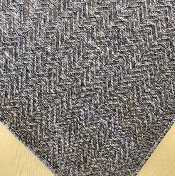 Reform Halı 6044 Nepal Sisal Mavi Bukle Örgü Saçaklı Modern Salon Halısı Koridor Hol Halı Yolluk