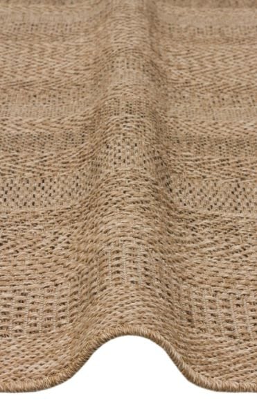 Eko Halı Salda 02 Suya Dayanıklı Jüt Görünümlü Sisal Halı Hasır Dokulu Jüt Kilim