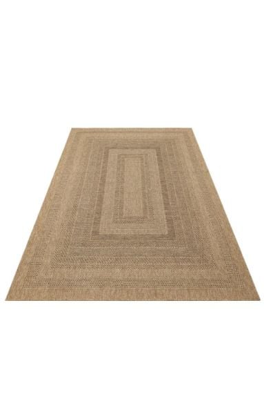 Eko Halı Salda 02 Suya Dayanıklı Jüt Görünümlü Sisal Halı Hasır Dokulu Jüt Kilim