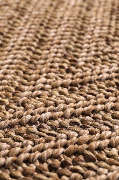 Boho 04 Naturel Yuvarlak Jüt Halı Yolluk Jüt Taban Jüt Kilim Hasır Halı Otantik Bohem Halı
