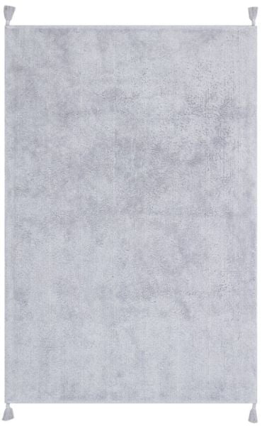 Eko Halı Cotton Bonn Gri Kaymaz Taban Yıkanabilir Natural Pamuk Bebek Çocuk Odası Halısı