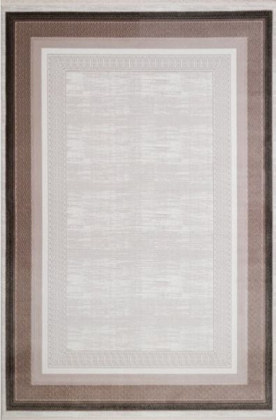 Türkmen Halı Stella 20407 Bej Kahve Akrilik Modern Salon Mutfak Halısı Yolluk Hol Halı