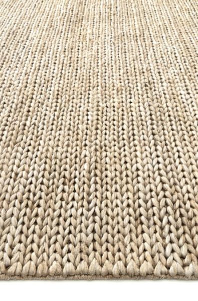Eko Halı Choti Jüt Smoke Natural Jüt El Dokuma Sisal Kilim Hasır Dokulu Halı