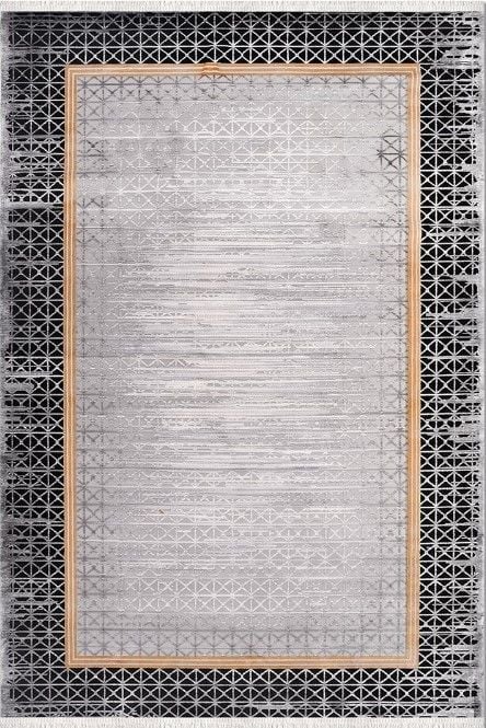 Crea Halı Kristal 18169 Viskon Akrilik İplikler İle Üretilen Modern Salon Halısı