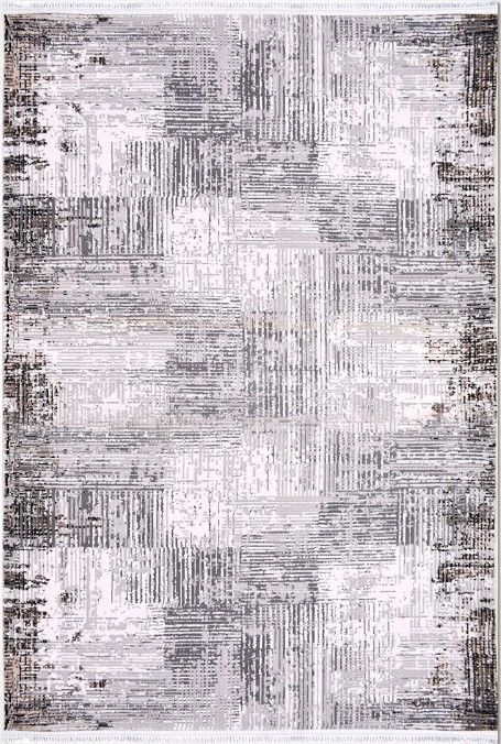 Crea Halı Stone Koleksiyonu 17187K Modern Makine Halısı Gri My Crea Home