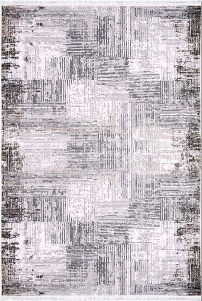 Crea Halı Stone Koleksiyonu 17187K Modern Makine Halısı Gri My Crea Home