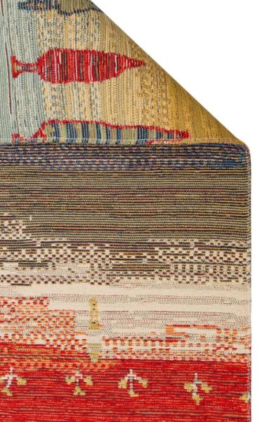 Eko Halı Nomad NMD 12 Çift Taraflı Yıkanabilir Multi Kilim Hav Toz Vermez Yolluk Mutfak Halısı