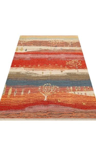 Eko Halı Nomad NMD 12 Çift Taraflı Yıkanabilir Multi Kilim Hav Toz Vermez Yolluk Mutfak Halısı