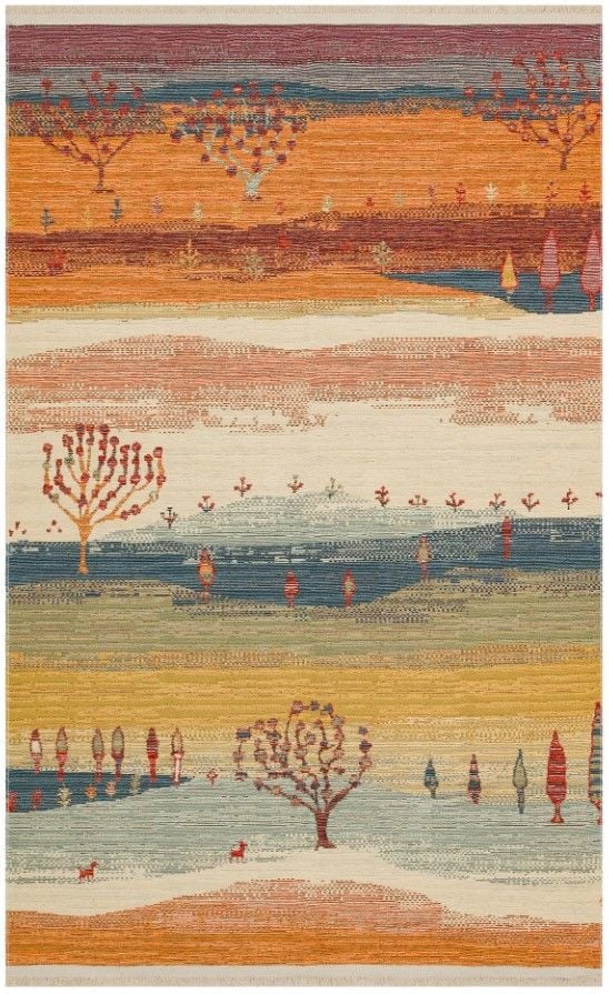 Eko Halı Nomad NMD 12 Çift Taraflı Yıkanabilir Multi Kilim Hav Toz Vermez Yolluk Mutfak Halısı