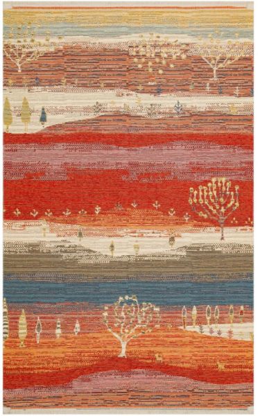 Eko Halı Nomad NMD 12 Çift Taraflı Yıkanabilir Multi Kilim Hav Toz Vermez Yolluk Mutfak Halısı