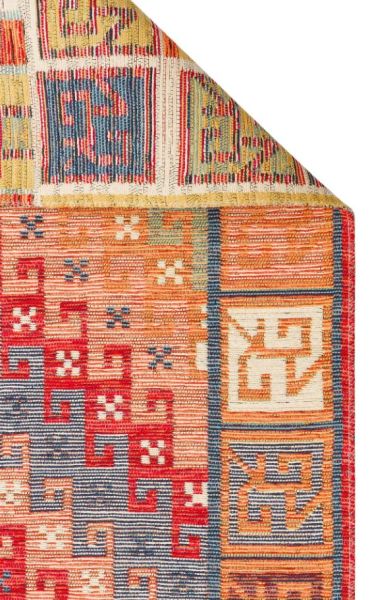 Eko Halı Nomad NMD 11 Çift Taraflı Yıkanabilir Multi Kilim Hav Toz Vermez Yolluk Mutfak Halısı