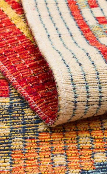 Eko Halı Nomad NMD 10 Çift Taraflı Yıkanabilir Multi Kilim Hav Toz Vermez Yolluk Mutfak Halısı