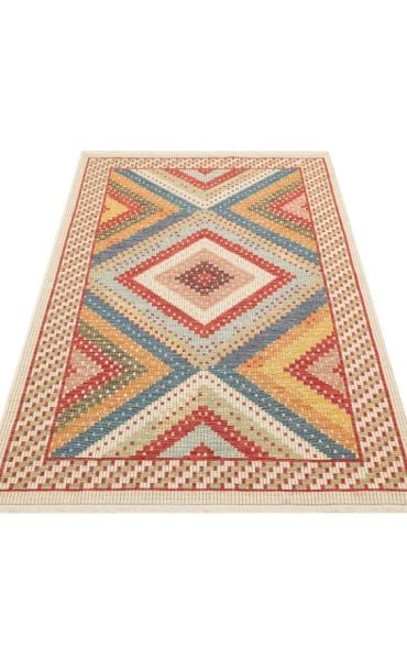 Eko Halı Nomad NMD 10 Çift Taraflı Yıkanabilir Multi Kilim Hav Toz Vermez Yolluk Mutfak Halısı