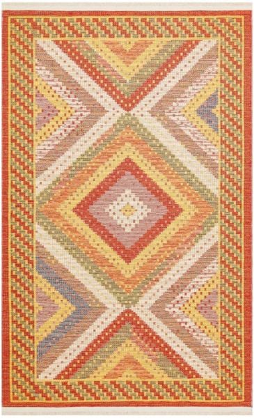 Eko Halı Nomad NMD 10 Çift Taraflı Yıkanabilir Multi Kilim Hav Toz Vermez Yolluk Mutfak Halısı