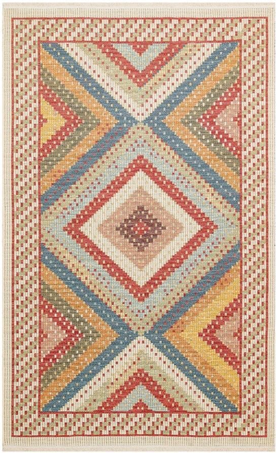 Eko Halı Nomad NMD 10 Çift Taraflı Yıkanabilir Multi Kilim Hav Toz Vermez Yolluk Mutfak Halısı