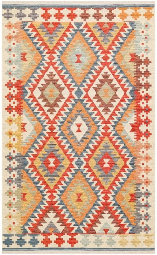 Eko Halı Nomad NMD 09 Çift Taraflı Yıkanabilir Multi Kilim Hav Toz Vermez Yolluk Mutfak Halısı