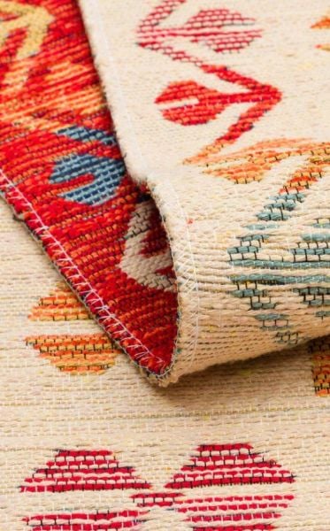 Eko Halı Nomad NMD 08 Çift Taraflı Yıkanabilir Multi Kilim Hav Toz Vermez Yolluk Mutfak Halısı