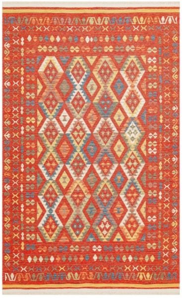 Eko Halı Nomad NMD 08 Çift Taraflı Yıkanabilir Multi Kilim Hav Toz Vermez Yolluk Mutfak Halısı
