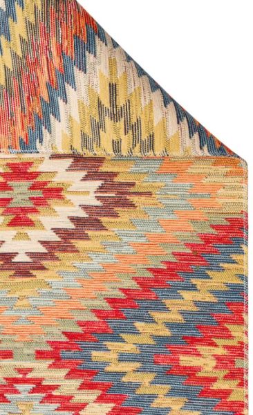 Eko Halı Nomad NMD 07 Çift Taraflı Yıkanabilir Multi Kilim Hav Toz Vermez Yolluk Mutfak Halısı