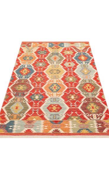 Eko Halı Nomad MND 06 Çift Taraflı Yıkanabilir Multi Kilim Hav Toz Vermez Yolluk Mutfak Halısı