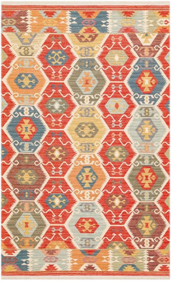Eko Halı Nomad MND 06 Çift Taraflı Yıkanabilir Multi Kilim Hav Toz Vermez Yolluk Mutfak Halısı