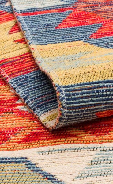 Eko Halı Nomad NMD 01 Çift Taraflı Yıkanabilir Multi Kilim Hav Toz Vermez Yolluk Mutfak Halısı