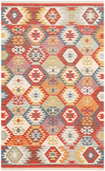 Eko Halı Nomad NMD 01 Çift Taraflı Yıkanabilir Multi Kilim Hav Toz Vermez Yolluk Mutfak Halısı