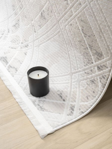 Seyran Vista 5117 Salon Halısı Yolluk Yumuşak Tuşeli Modern Dokuma Makine Halısı