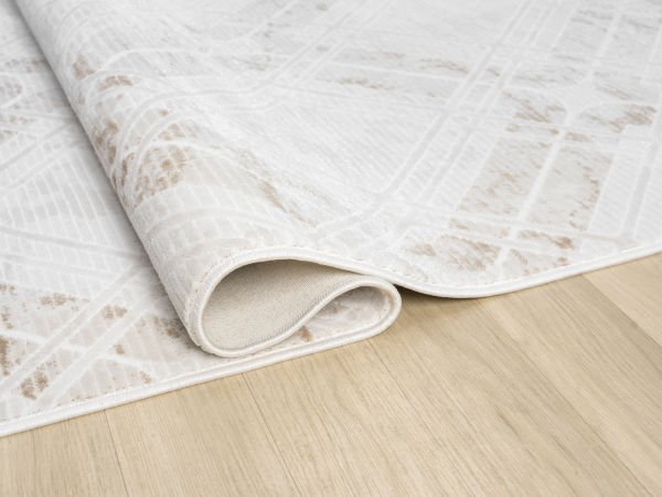 Seyran Vista 5117 Kahve Salon Halısı Yolluk Yumuşak Tuşeli Modern Dokuma Makine Halısı