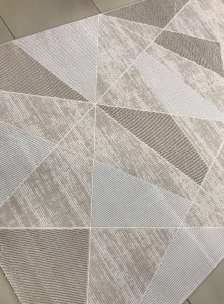 Padişah Prime Koleksiyonu 69390 070 Krem Bej Premium Seri Dokuma Modern Salon Halısı
