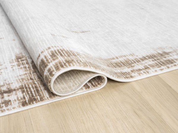 Seyran Vista 5120 Kahve Salon Halısı Yolluk Yumuşak Tuşeli Modern Dokuma Makine Halısı