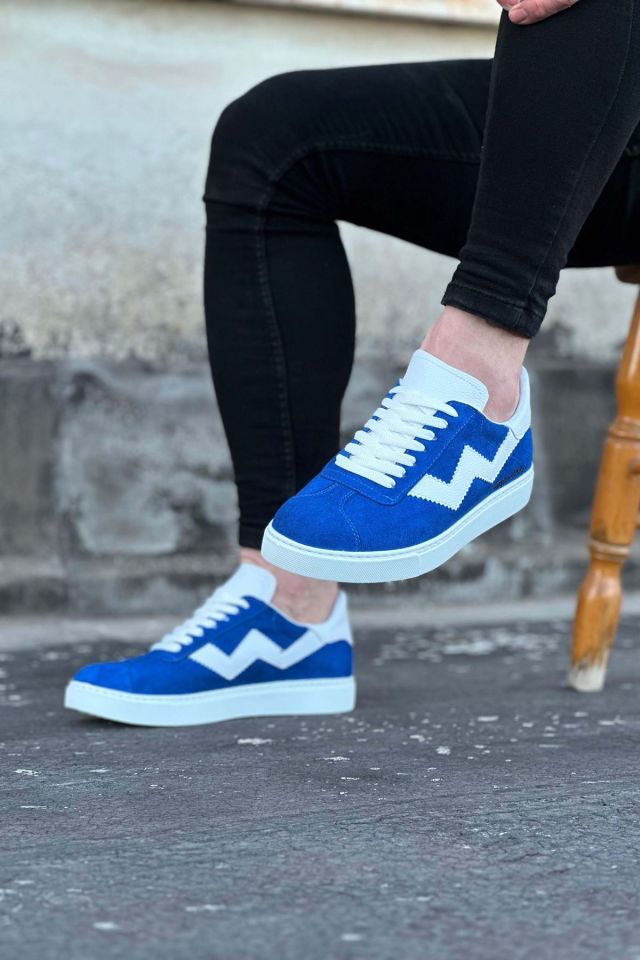 WG160 Mavi Erkek Casual Ayakkabı