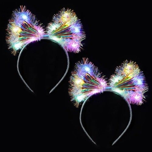 Fiyonk Gece Tacı Fiber Işıklı Ledli