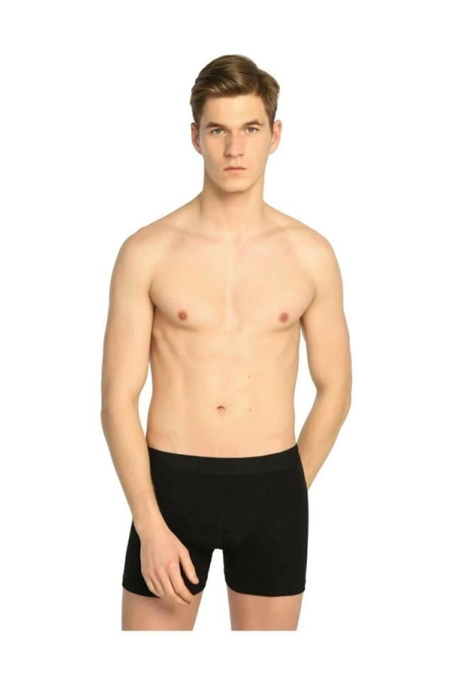 Tutku Erkek Elastan Likralı Boxer 6'lı Paket