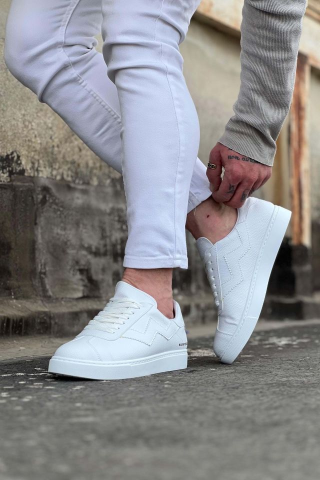 WG160 Beyaz Erkek Casual Ayakkabı
