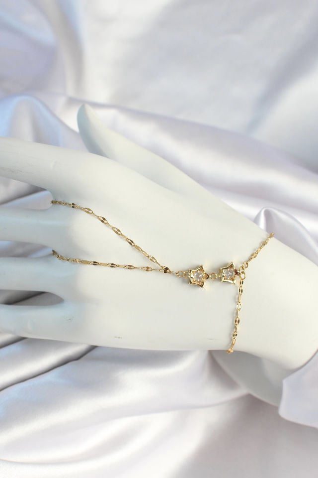 316L Çelik Zincirli Gold Renk Yıldız Şahmeran