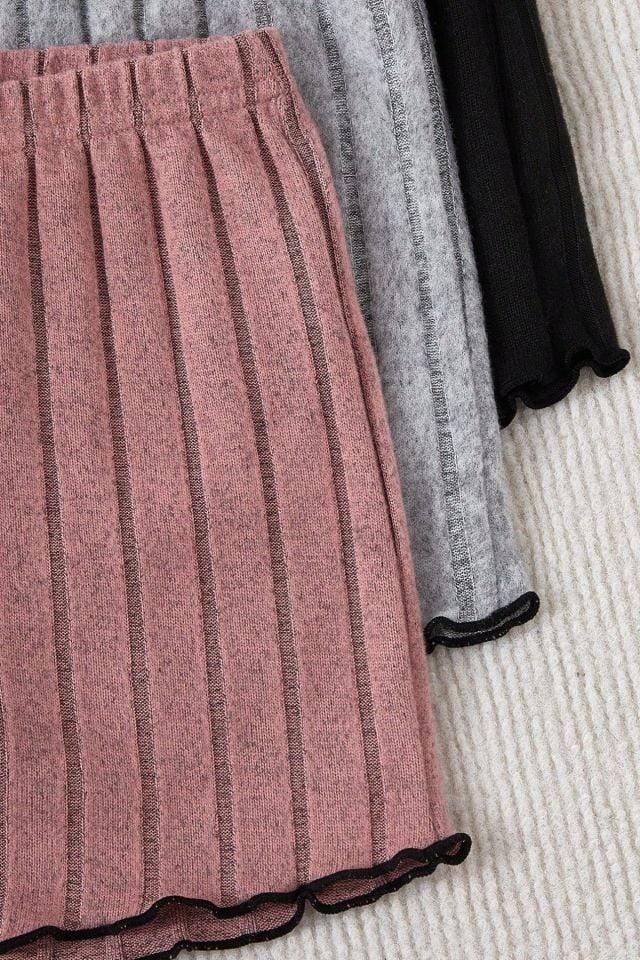 Bella Notte Çok Renkli 3 Renk 6 Parça Pamuklu Şort Pijama Takımı 7579