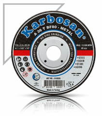 Karbosan (25 Adet) 180X1.9 NK -Thinline 910480 Metal Kesme Taşı