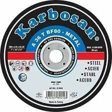 Karbosan (50 Adet) 115 X 3.0 X 22.23 NK 910910 Metal Kesme Taşı