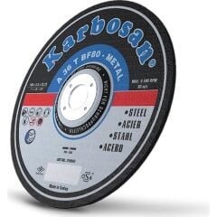 Karbosan (25 Adet) 180 X 3.0 X 22.23 NK 910040 Metal Kesme Taşı