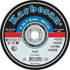 Karbosan (1 KOLİ 150 Adet) 115 X 3.0 X 22.23 NK 910910 Metal Kesme Taşı
