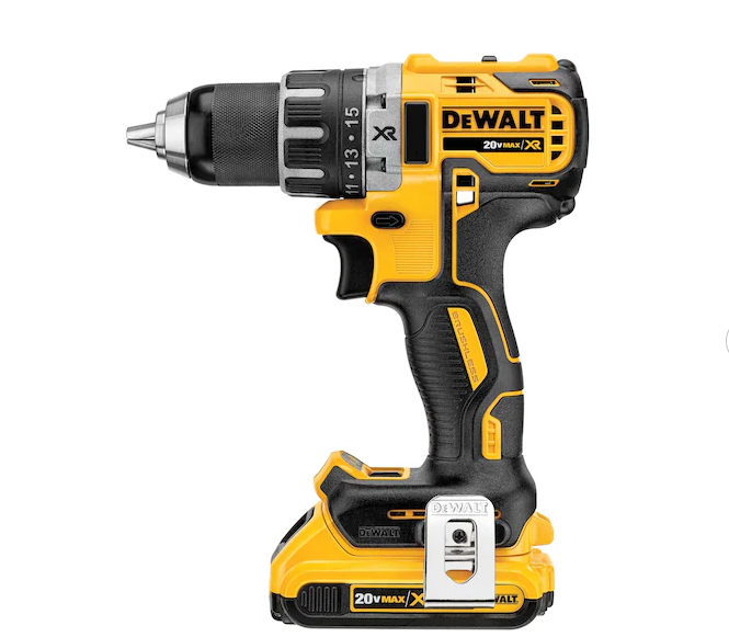 DEWALT 18V 2Ah Kömürsüz Çift Akülü Şarjlı Profesyonel Vidalama