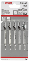 Bosch T 101 AO Clean for Wood Dekupaj Testeresi Bıçağı