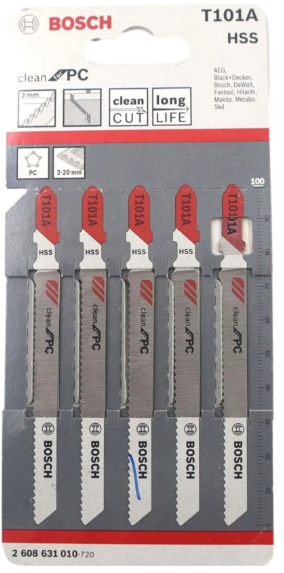 Bosch PRO Plastics PC clean T101A Dekupaj Testere Bıçağı