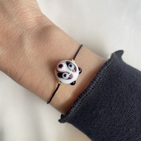 Murano Panda pli Bileklik Bonjouk Tak Tasar m ncilerin Buyulu Dunyas 205 00 TL