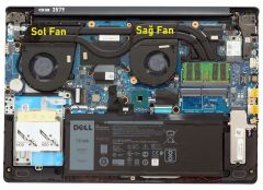 Dell G3 3579 P75F Gaming Notebook Cpu Fanı - Ver.1 (Sağ Fan) / FAN605