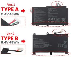 Asus FX505GD, FX505GE, FX506II Notebook Bataryası, Pili (Ver.2)
